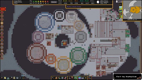 Dwarf Fortress Map & Quests Hub