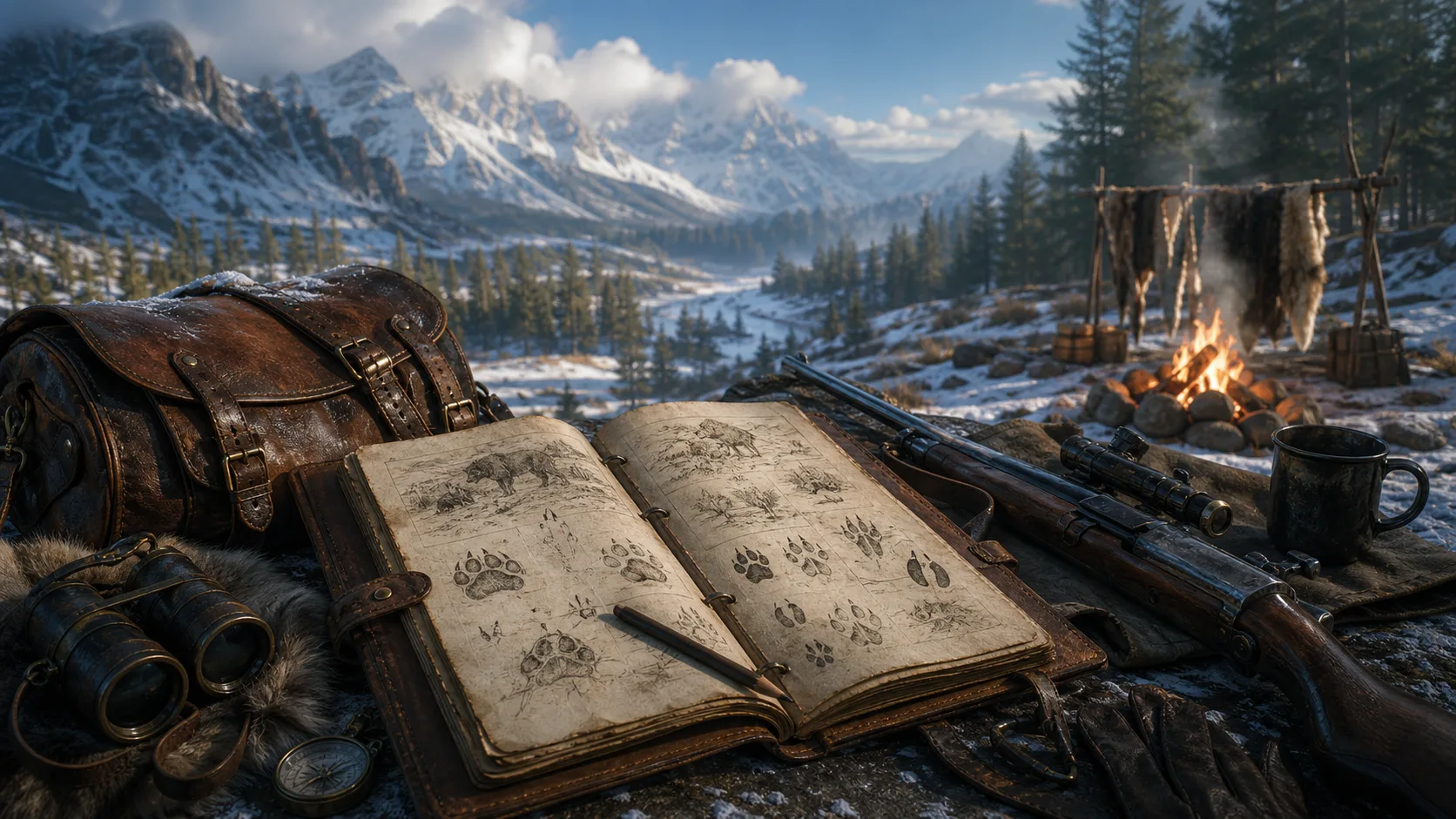 Red Dead Redemption 2 Hunting And Collectibles Section